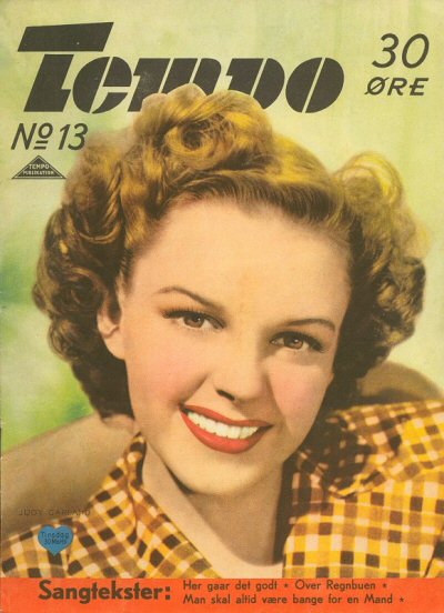 TEMPO (Dk) magazine side cover Issue 13 30 March 1943
