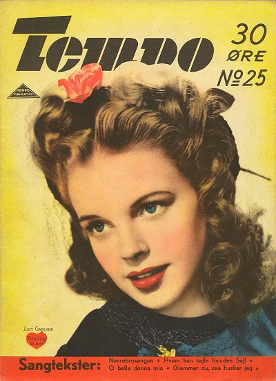 TEMPO (Dk) magazine side cover Issue 25 22 June 1943