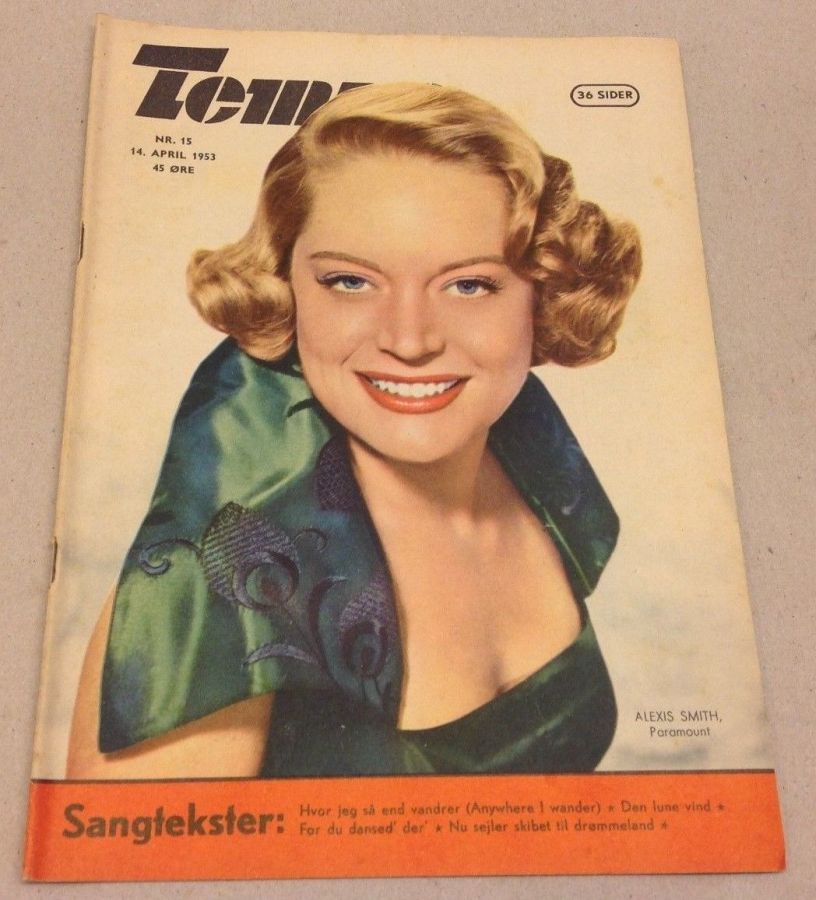 TEMPO (Dk) magazine side cover Issue 15 14 April 1953