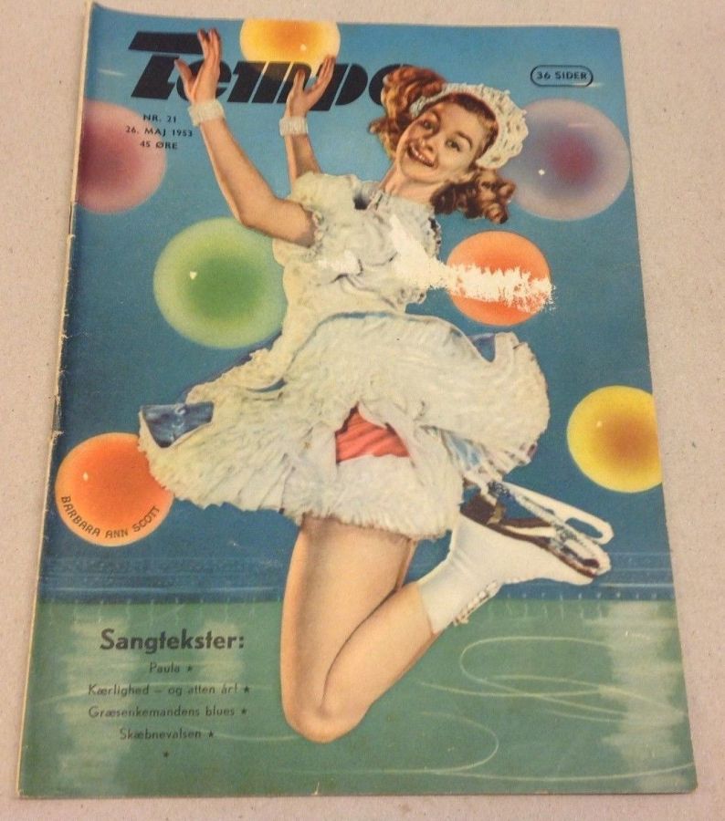 TEMPO (Dk) magazine side cover Issue 21 26 May 1953