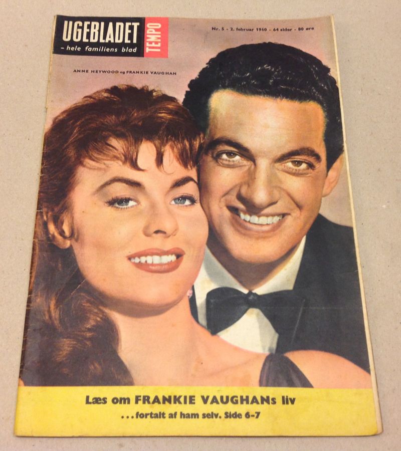 TEMPO (Dk) magazine side cover Issue 5 2 February 1960