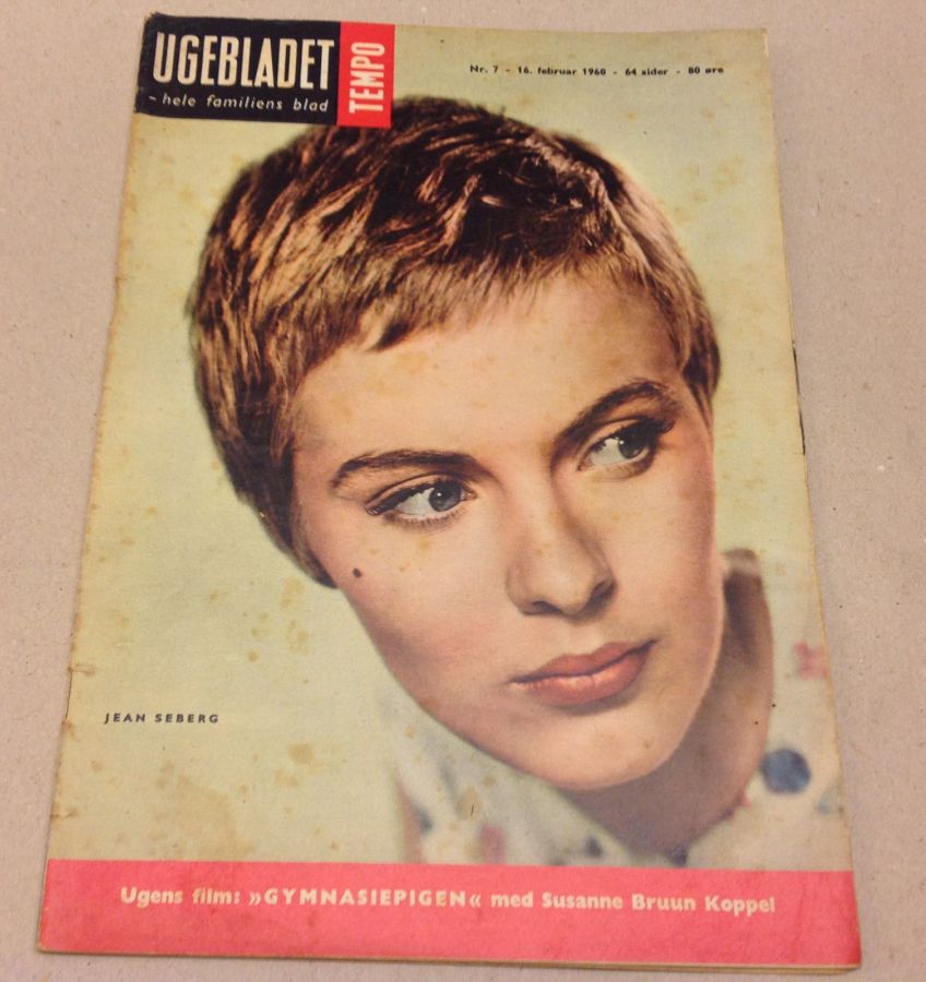 TEMPO (Dk) magazine side cover Issue 7 16 February 1960