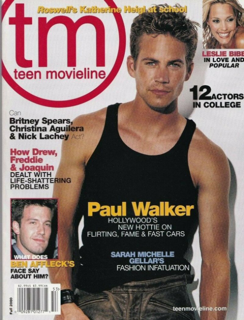 TEEN MOVIELINE magazine side cover Issue 3 Fall 2000