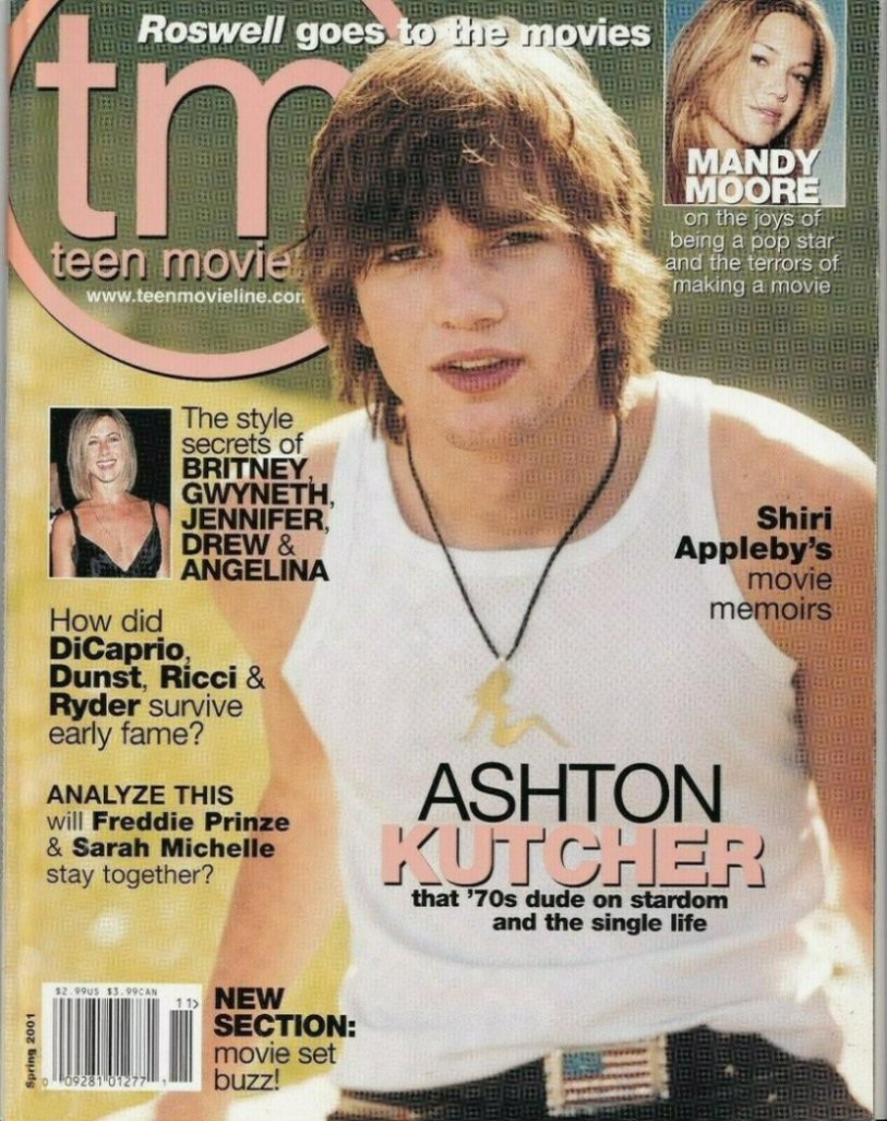 TEEN MOVIELINE magazine side cover Issue 5 Spring 2001