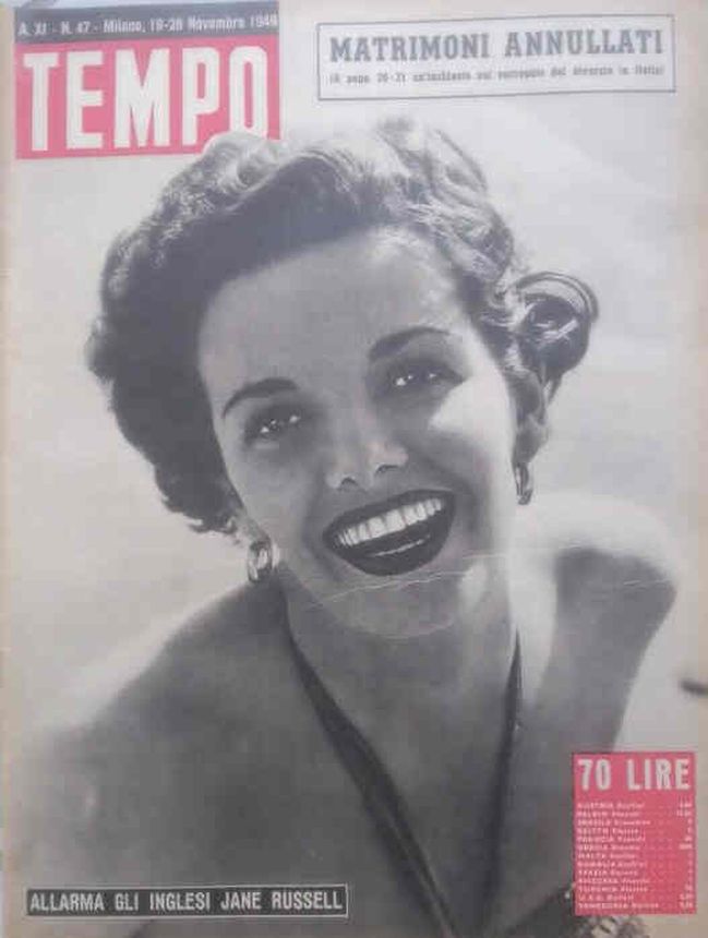 TEMPO magazine side cover Issue 47 19 November 1949