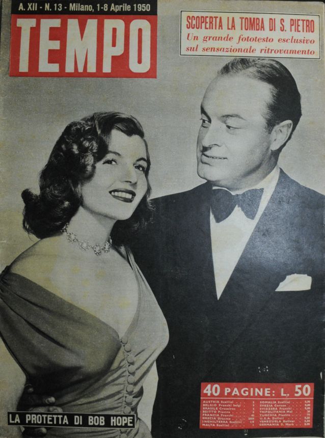 TEMPO magazine side cover Issue 13 1 April 1950