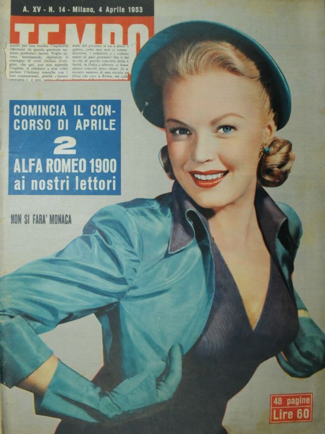 TEMPO magazine side cover Issue 14 4 April 1953