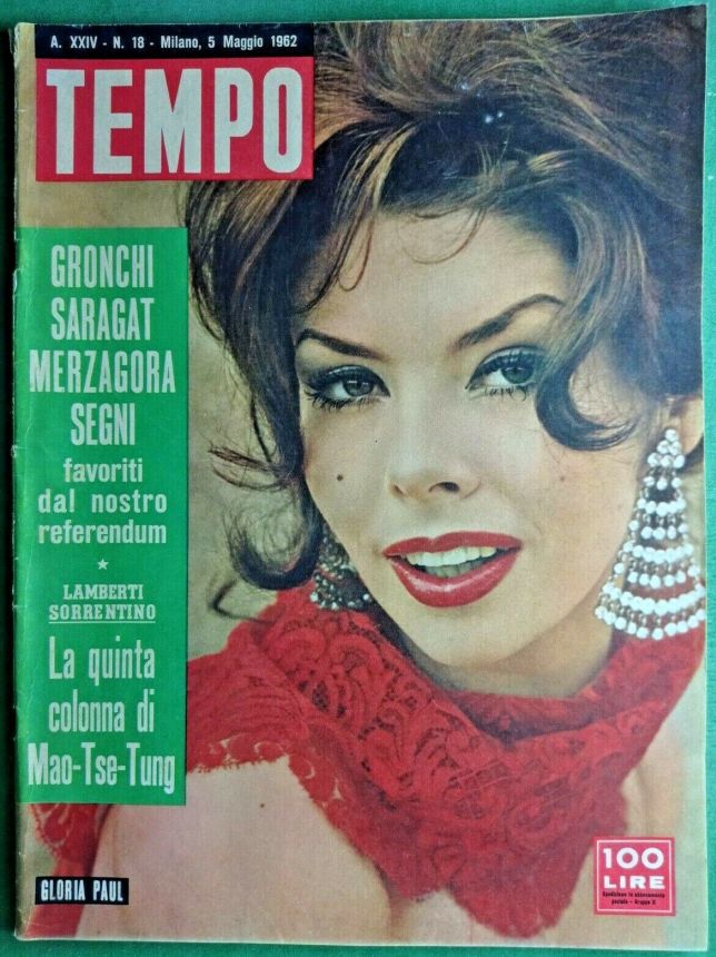 TEMPO magazine side cover Issue 18 5 May 1962