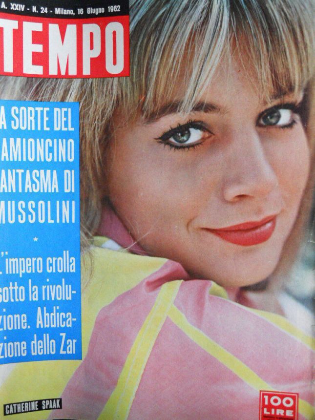 TEMPO magazine side cover Issue 24 16 June 1962