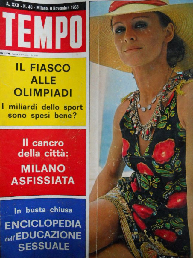 TEMPO magazine side cover Issue 46 9 November 1968