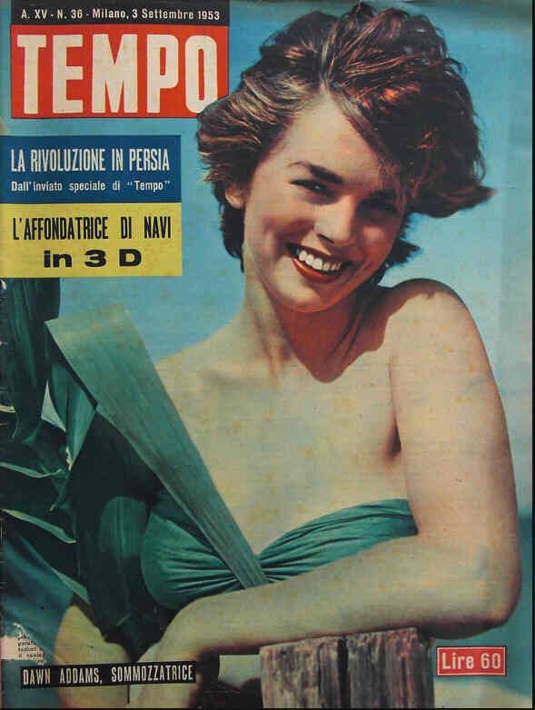 TEMPO magazine side cover Issue 36 3 September 1953