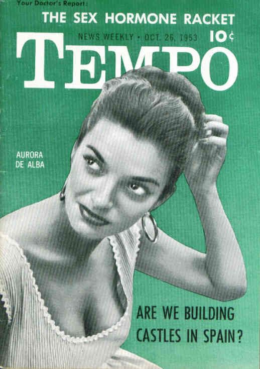 TEMPO (USA) magazine side cover 26 October 1953