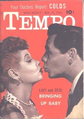 TEMPO (USA) magazine side cover 30 November 1953