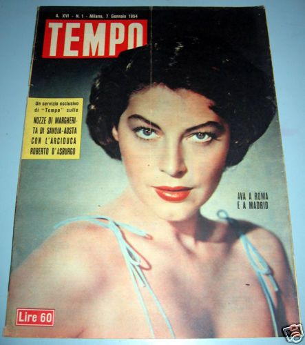 TEMPO magazine side cover Issue 1 7 January 1954