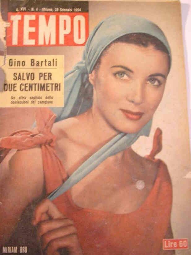 TEMPO magazine side cover Issue 4 28 January 1954