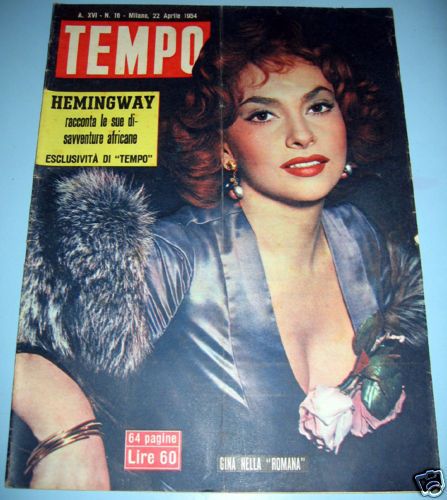 TEMPO magazine side cover Issue 16 22 April 1954