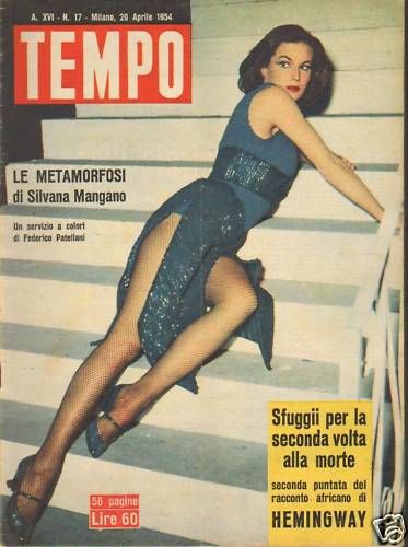 TEMPO magazine side cover Issue 17 29 April 1954
