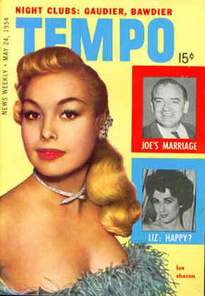 TEMPO (USA) magazine side cover 24 May 1954