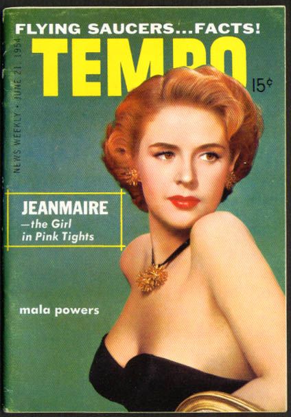 TEMPO (USA) magazine side cover 21 June 1954