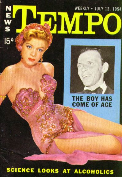 TEMPO (USA) magazine side cover 12 July 1954