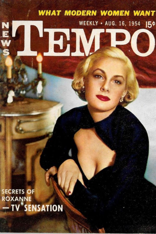TEMPO (USA) magazine side cover 16 August 1954
