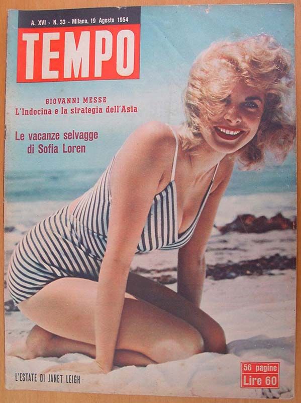 TEMPO magazine side cover Issue 33 19 August 1954
