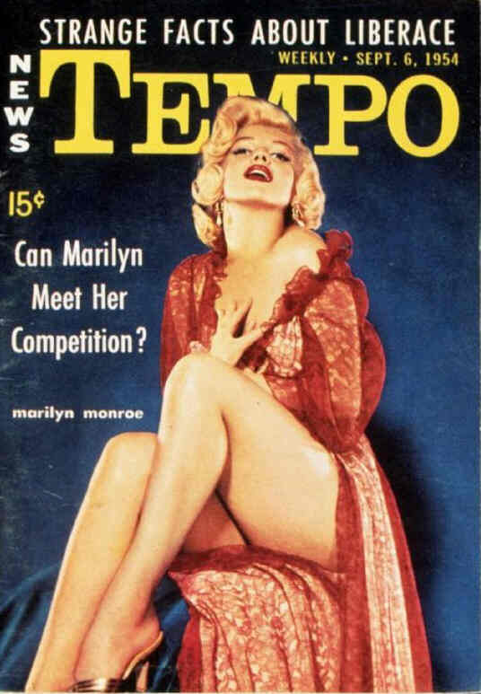 TEMPO (USA) magazine side cover 6 September 1954
