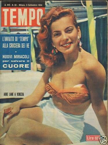 TEMPO magazine side cover Issue 36 9 September 1954