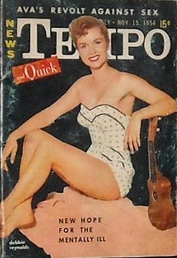 TEMPO (USA) magazine side cover 15 November 1954