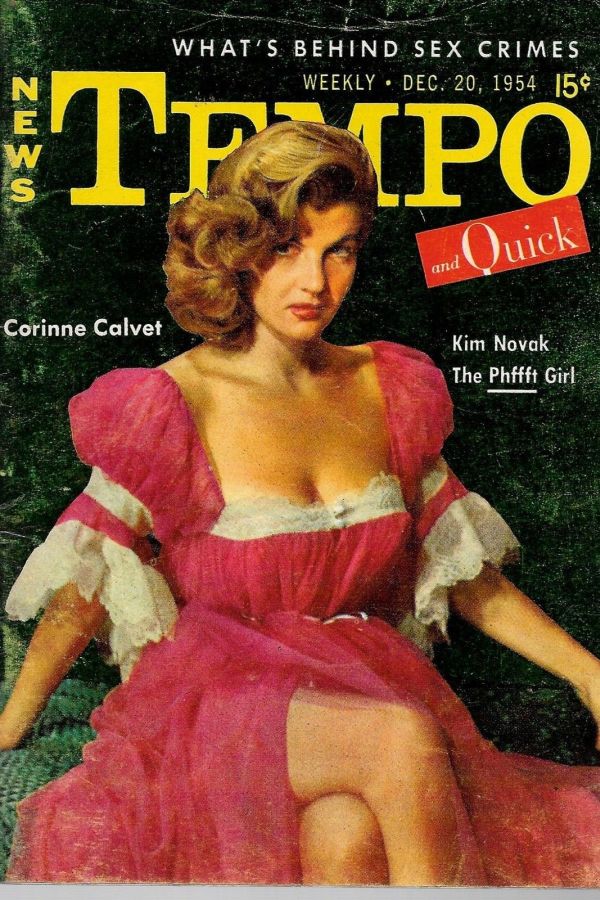 TEMPO (USA) magazine side cover 20 December 1954