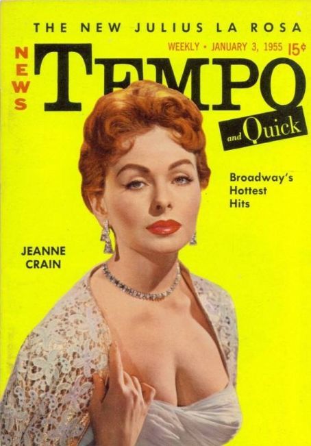 TEMPO (USA) magazine side cover 3 January 1955