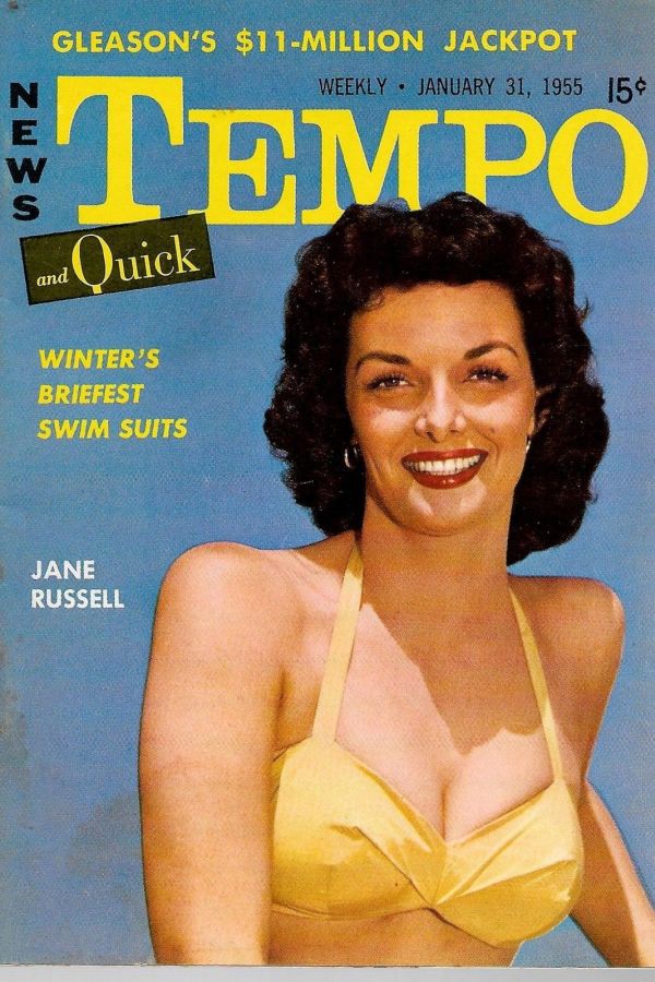 TEMPO (USA) magazine side cover  Vol 4 # 5 31 January 1955