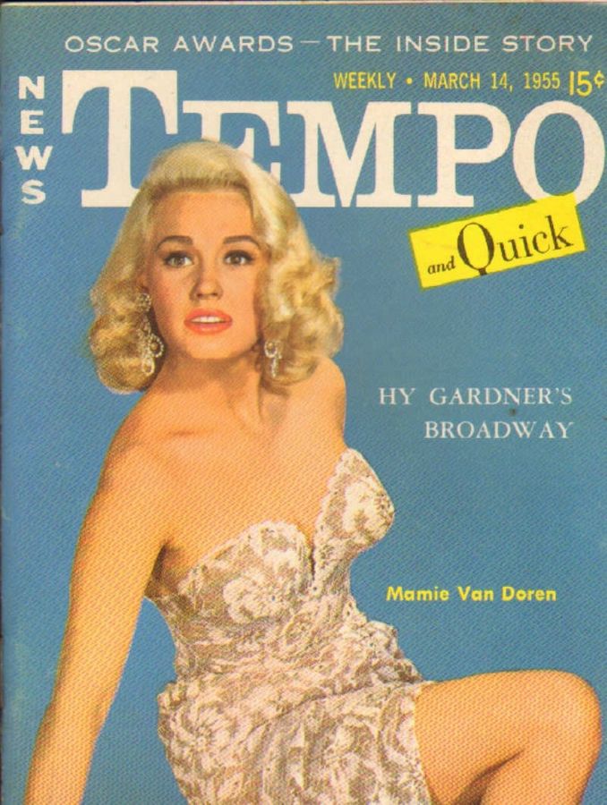 TEMPO (USA) magazine side cover 14 March 1955