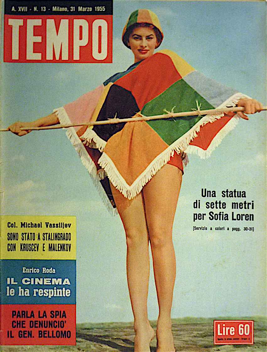 TEMPO magazine side cover Issue 13 31 March 1955