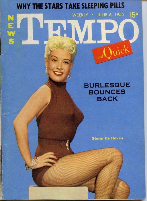 TEMPO (USA) magazine side cover  Vol 4 # 23 6 June 1955