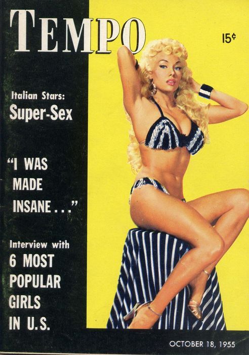 TEMPO (USA) magazine side cover  Vol 5 # 11 18 October 1955