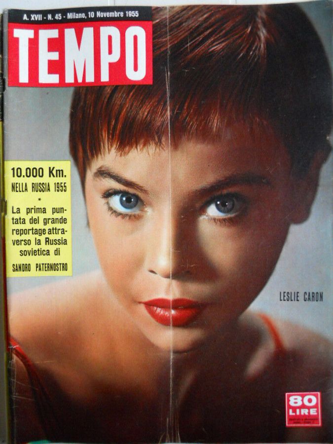 TEMPO magazine side cover Issue 45 10 November 1955