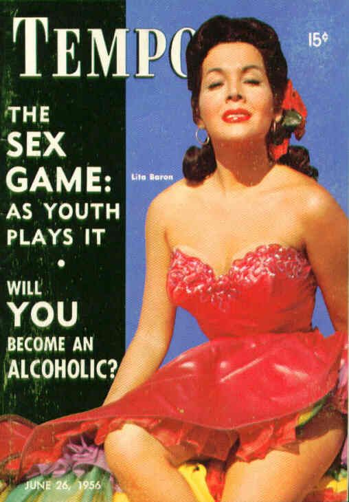TEMPO (USA) magazine side cover 26 June 1956