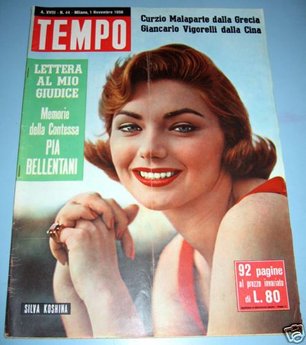 TEMPO magazine side cover Issue 44 1 November 1956