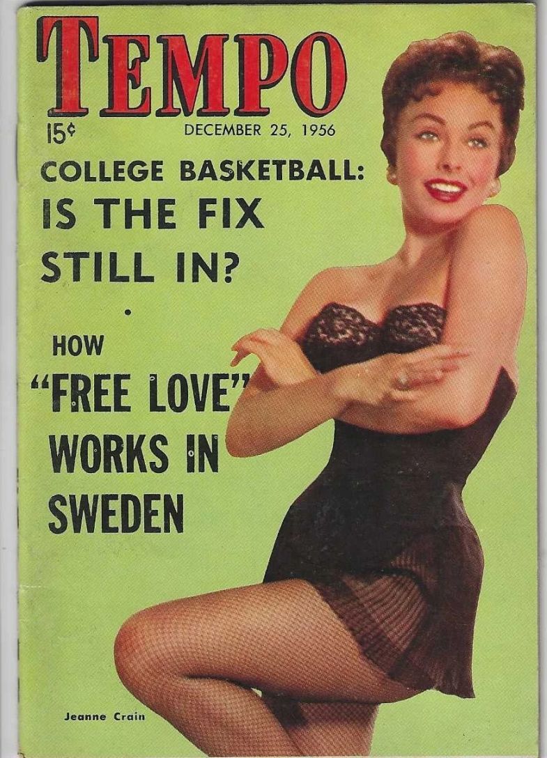 TEMPO (USA) magazine side cover 25 December 1956