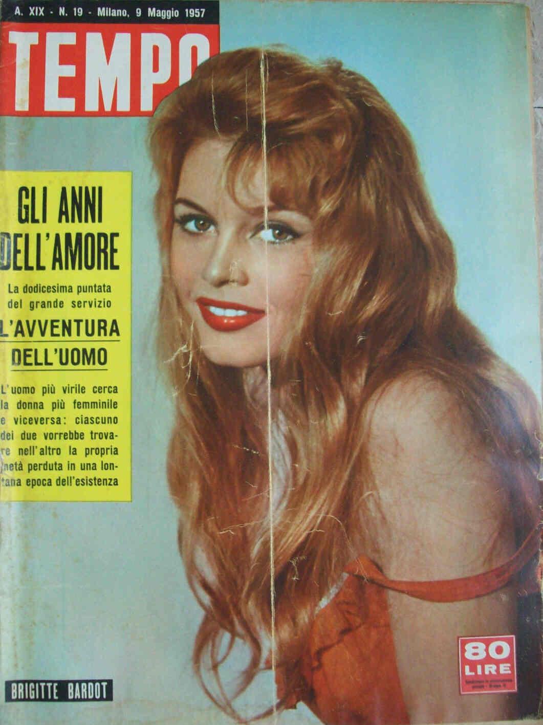 TEMPO magazine side cover Issue 19 9 May 1957
