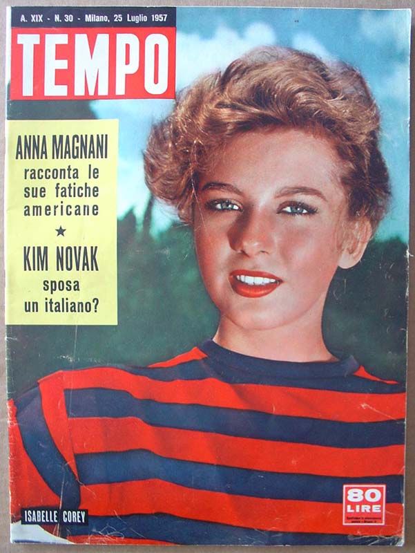TEMPO magazine side cover Issue 30 25 July 1957