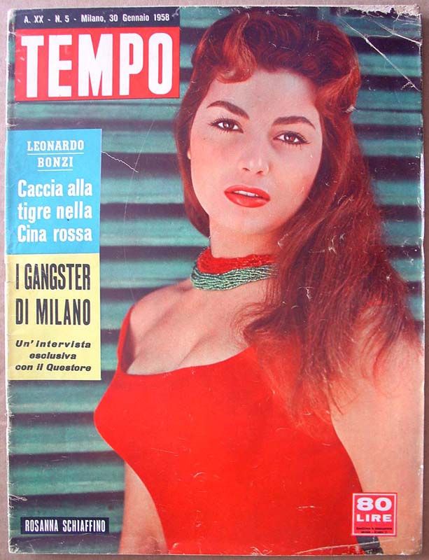 TEMPO magazine side cover Issue 5 30 January 1958