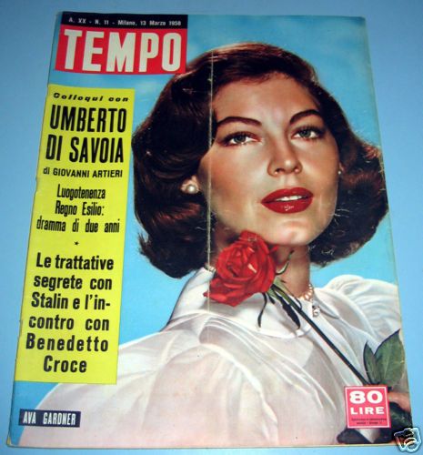 TEMPO magazine side cover Issue 11 13 March 1958