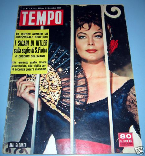 TEMPO magazine side cover Issue 46 11 November 1958