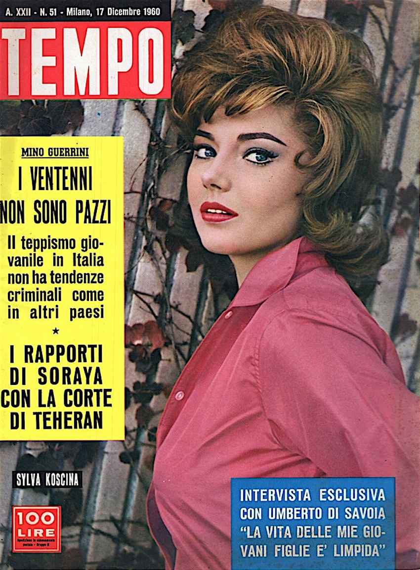 TEMPO magazine side cover Issue 51 17 December 1960