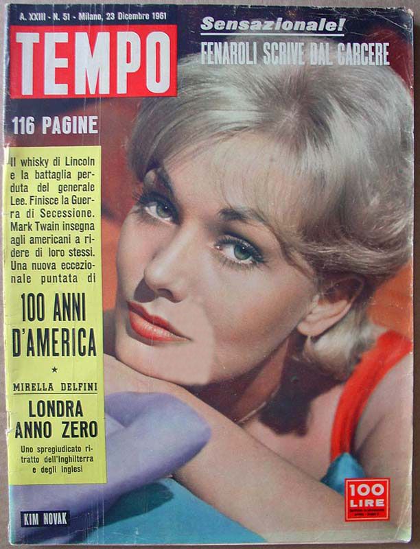 TEMPO magazine side cover Issue 51 23 December 1961