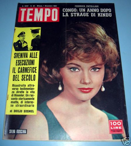 TEMPO magazine side cover Issue 48 1 December 1962