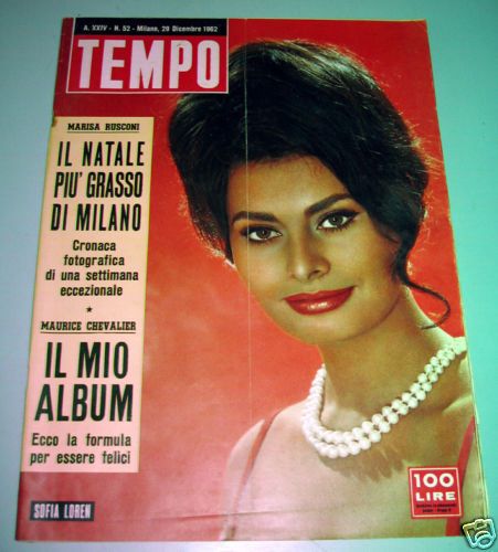 TEMPO magazine side cover Issue 52 29 December 1962