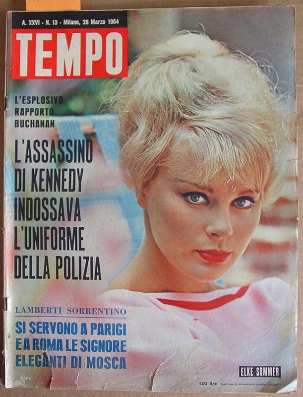 TEMPO magazine side cover Issue 13 28 March 1964